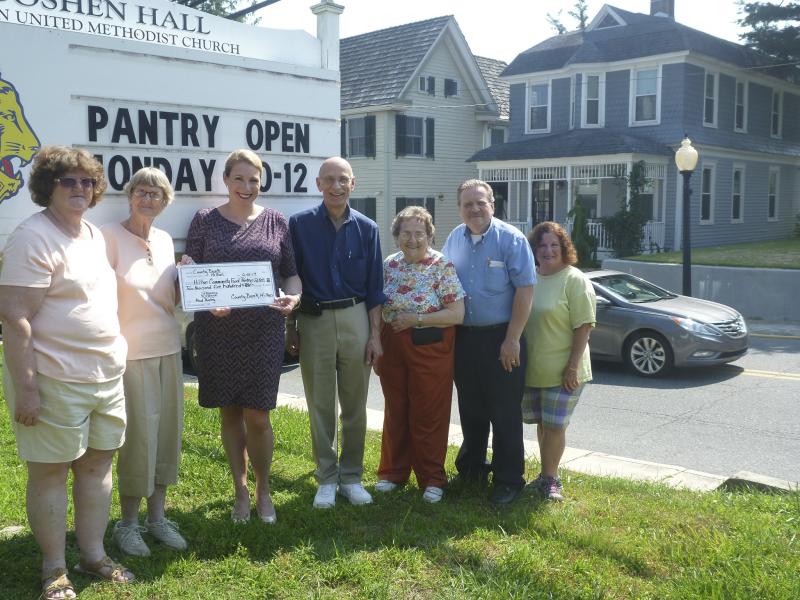 County Bank Donates To Milford Community Food Pantry Cape Gazette