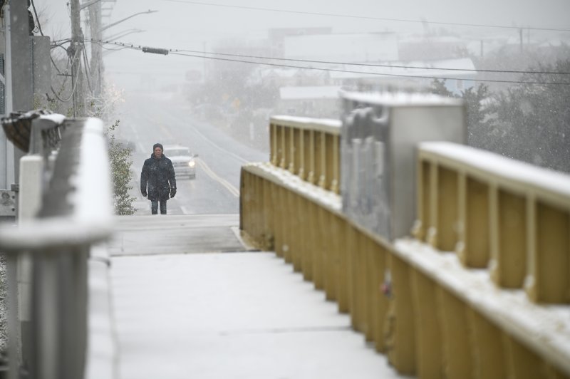 Morning walks are still a must in the snow. NICK ROTH PHOTO