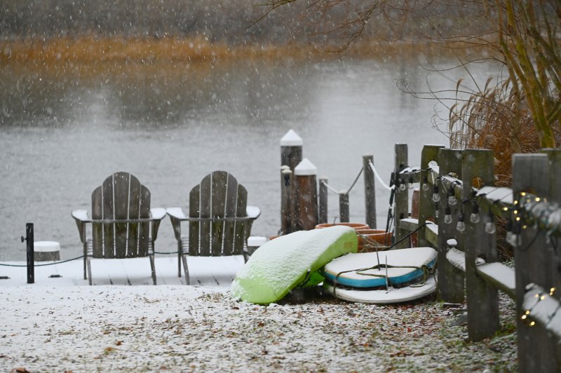 It’s a bit too cold to sit on the dock by the canal or kayak in the water. NICK ROTH PHOTO