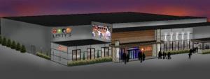 An artist's rendering of Lefty's Alley and Eats. SOURCE SUBMITTED