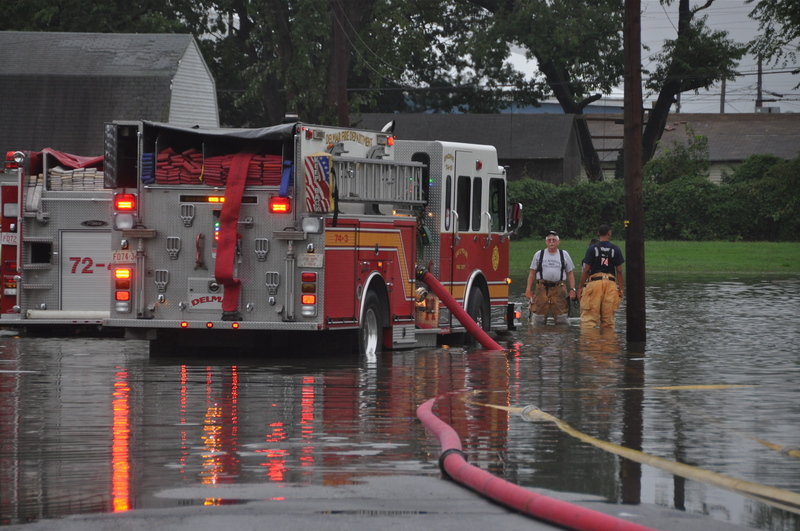 Torrential rains flood Seaford | Cape Gazette