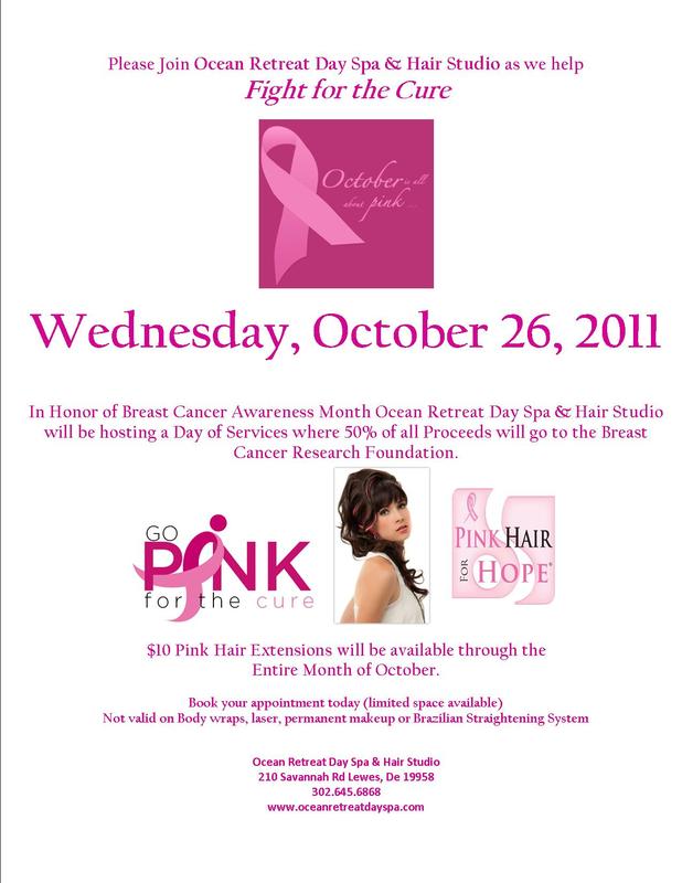 Think Pink Help Us as We Fight For The Cure against Breast Cancer!!!