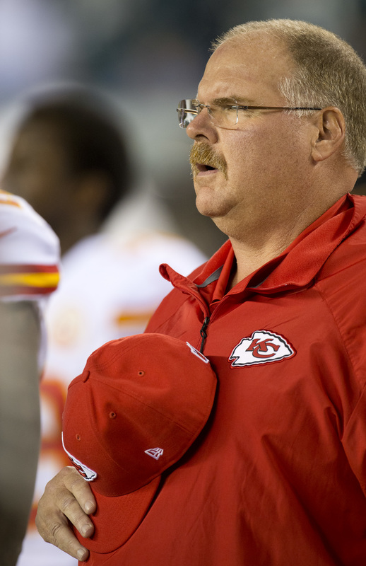 No wine, coffee for Chiefs head coach Andy Reid in Italy