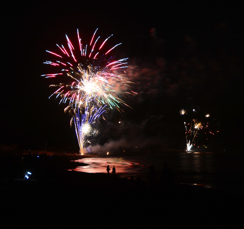 What a night Fireworks light Lewes sky Cape Gazette