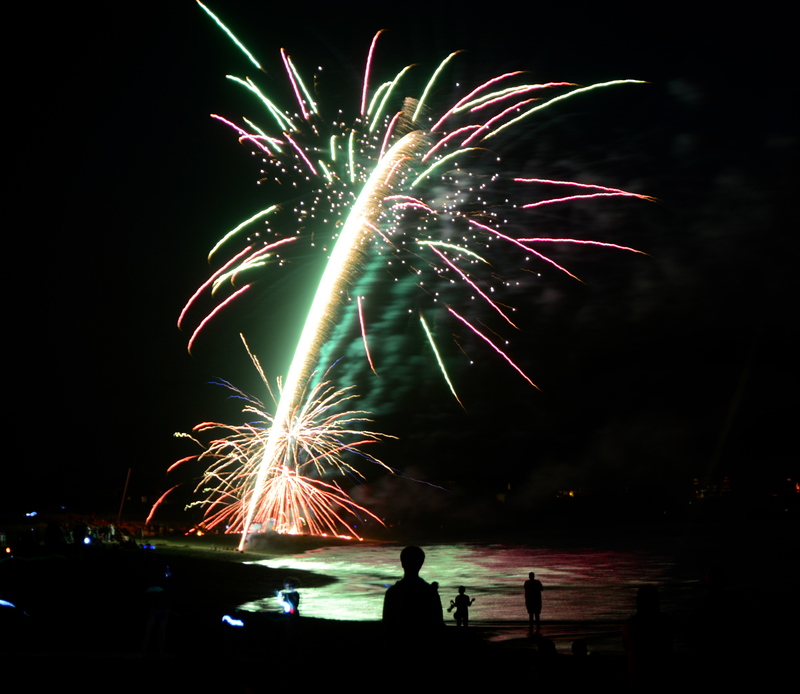 What a night Fireworks light Lewes sky Cape Gazette