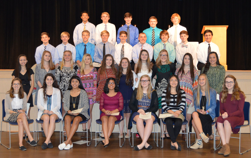 Sussex Academy inducts National Honor Society members | Cape Gazette