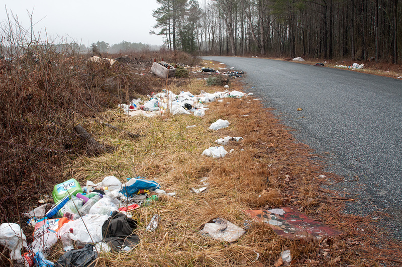 Empty Lot Trashed In Millsboro Cape Gazette