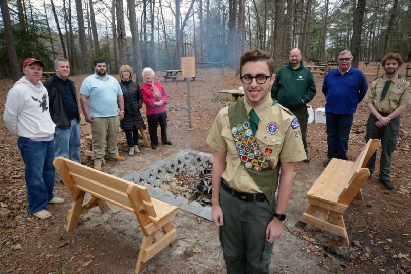 Sam Townsend completes Eagle Scout Project | Cape Gazette