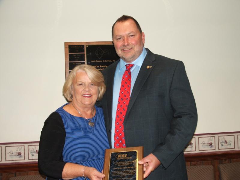 KSI presents appreciation award to family of David R. Hitchens | Cape ...