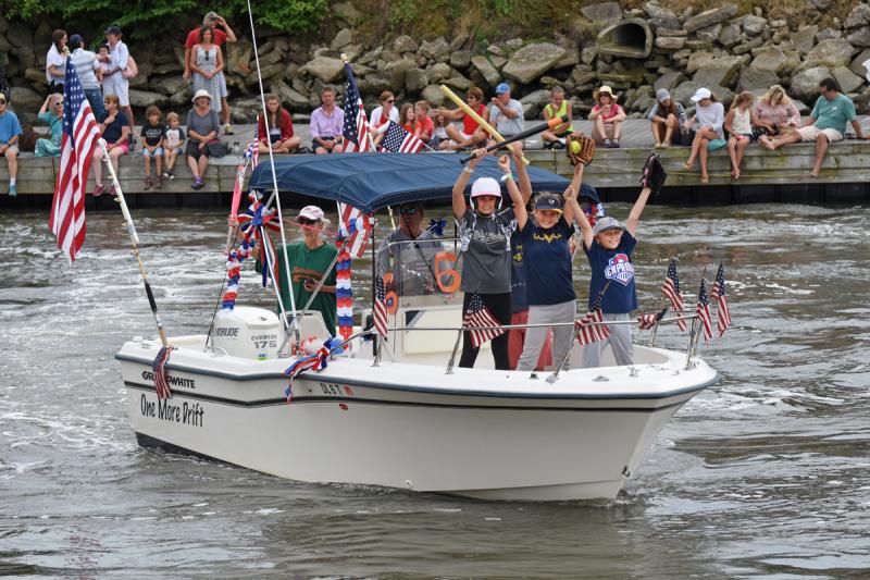 Patriotism abounds at Lewes Boat Parade Cape Gazette