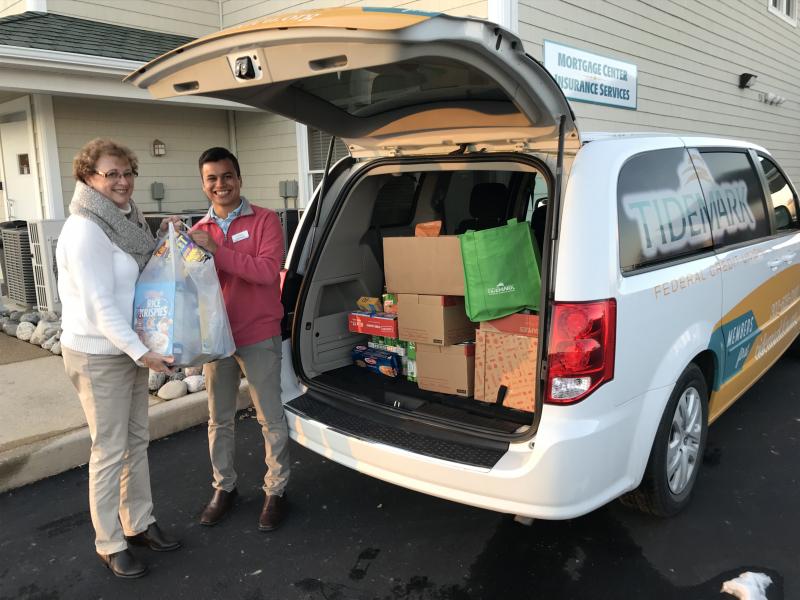 Tidemark Fcu Collects Donations For St John S Food Pantry Cape