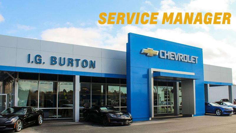 I.G. BURTON CHEVROLET OF MILFORD MAINTENANCE OFFERS AND VEHICLE