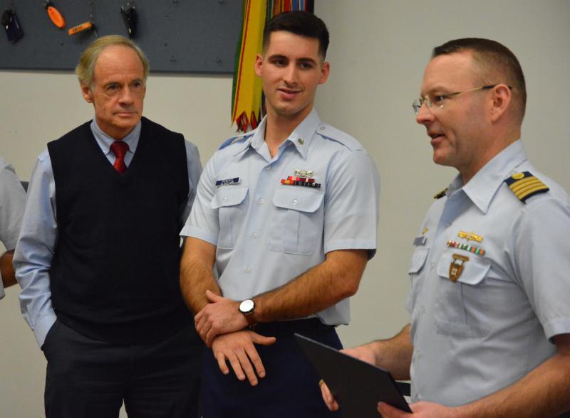 Carper celebrates passage of Coast Guard reauthorizing | Cape Gazette