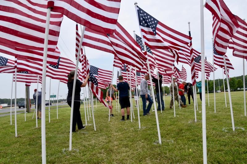 Rotary Flags for Heroes ceremony on May 23 | Cape Gazette