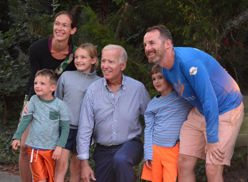 What Biden's Rehoboth beach vacation looks like : NPR