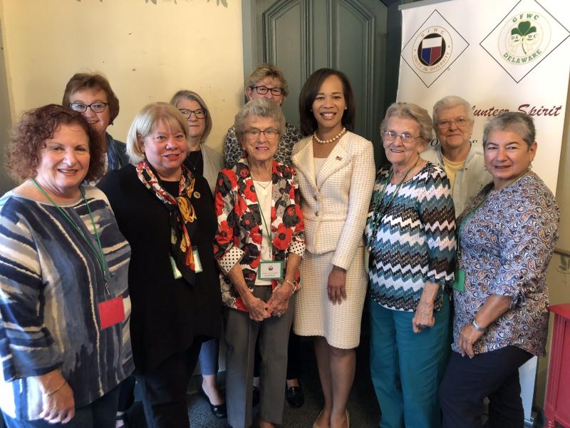 Rep. Lisa Blunt Rochester visits Women s Club of Milton Cape Gazette