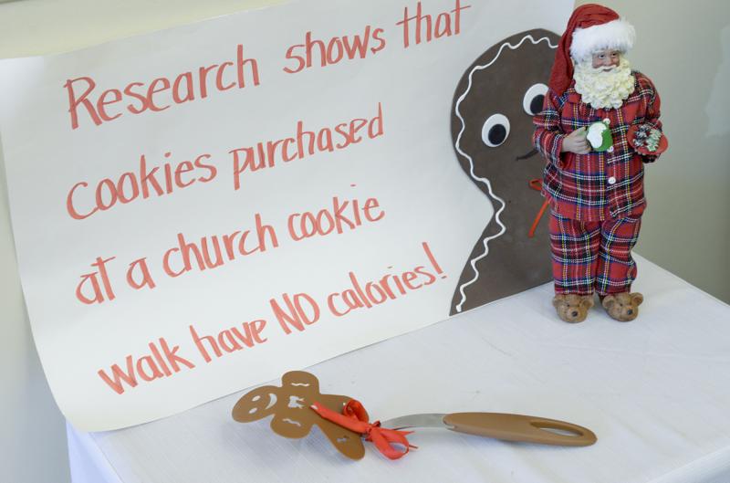 Of course church walk cookies are calorie free.