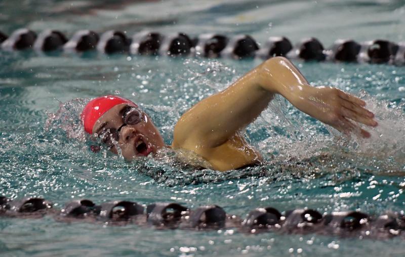 Cape girls’ swimming squad defeats Tech 96-74 | Cape Gazette