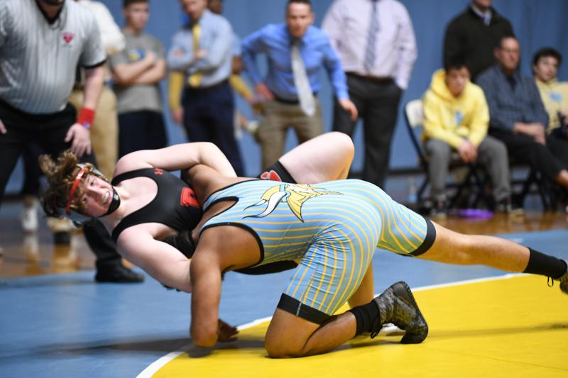 Cape wrestling flattens Polytech 69-9 on Teacher Appreciation Night ...