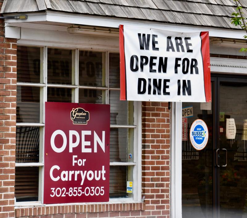 In confusing times, restaurants, such as Georgetown Family Restaurant, have a variety of offerings. Several resort-area restaurants have closed temporarily due to positive COVID-19 tests of staff members.