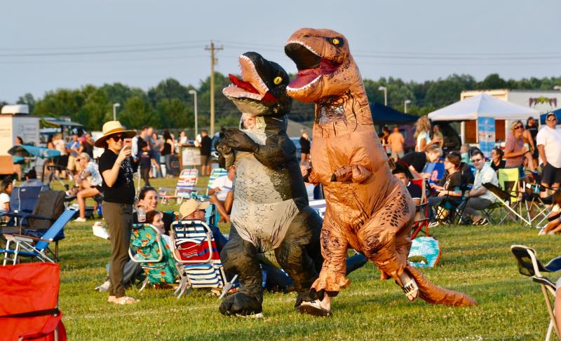 Dinosaurs rule at Hudson Fields | Cape Gazette