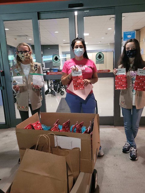 Girl Scouts present craft kits to A.I. duPont Hospital for Children ...