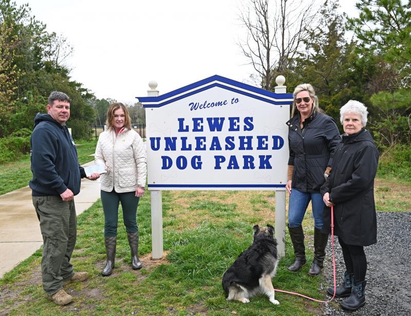 Activ Pest Solutions donates to Lewes Unleashed dog park | Cape Gazette