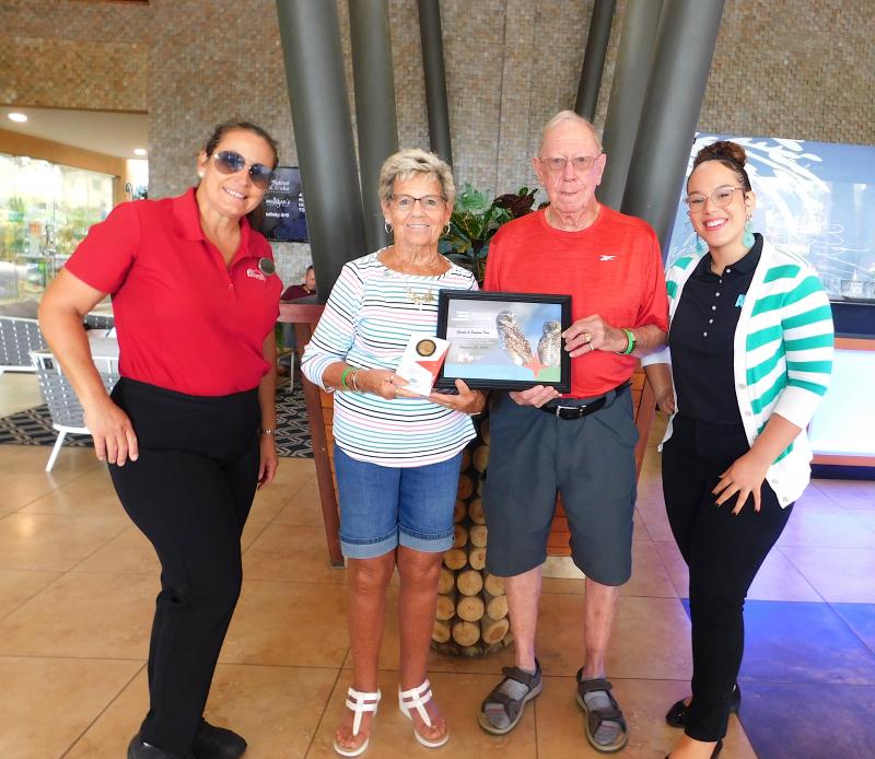 Lewes couple recognized as emerald Ambassadors of Aruba | Cape Gazette