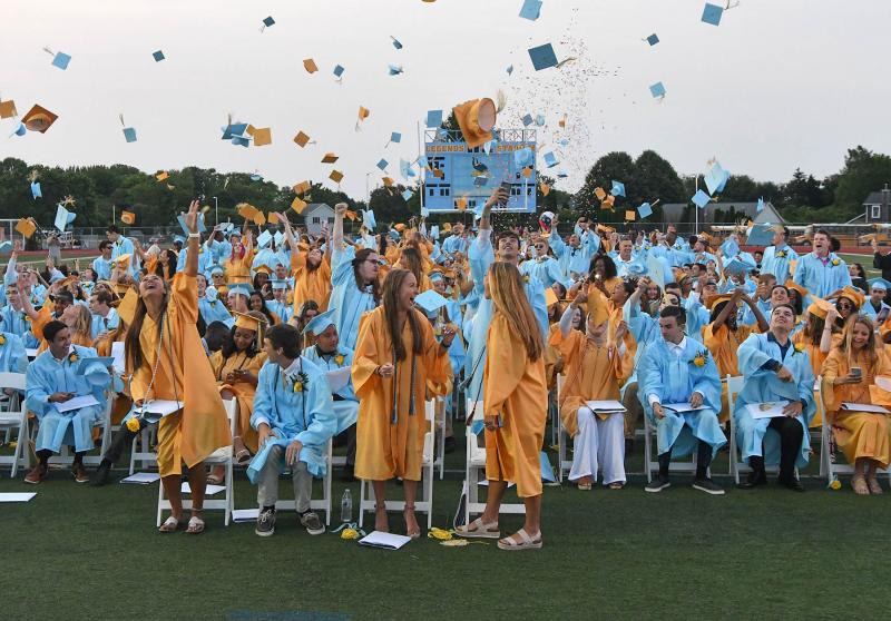 Commencement for the Cape Henlopen Class of 2023 will take place at Legends Stadium June 6. FILE PHOTO