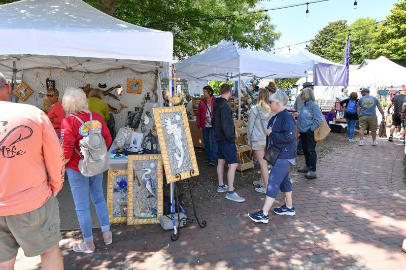 MidAtlantic Sea Glass & Coastal Arts Festival brightens Lewes Cape