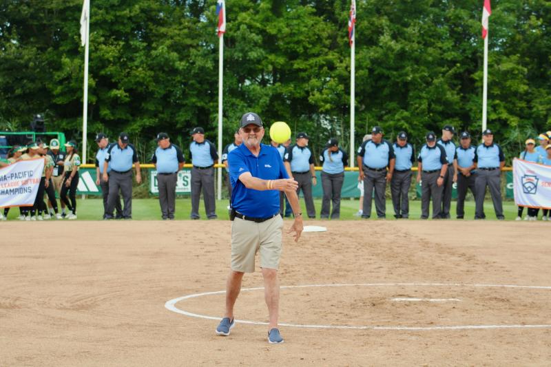 New jerseys for the Houlton Senior Little League all-star team