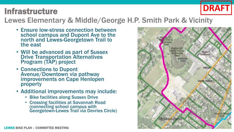 Lewes bike panel gets update on DelDOT master plan | Cape Gazette