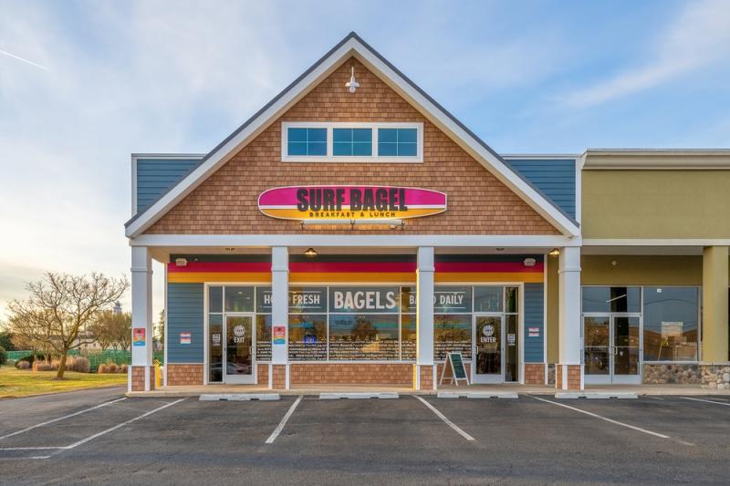 Surf Bagel Milford saw a bright, sunny morning for its first day of business Dec.16, 2022. SUBMITTED PHOTO