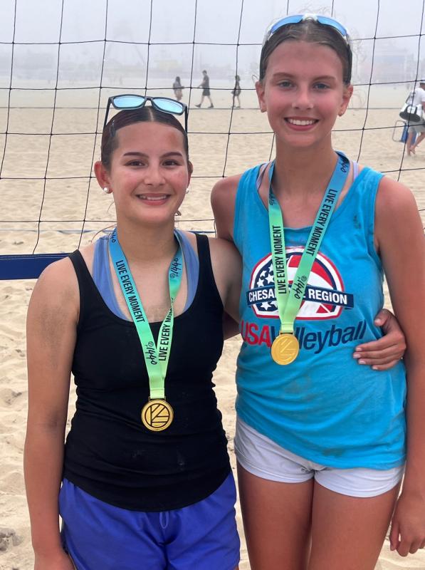 Sand Sharks volleyball club players win gold medals | Cape Gazette