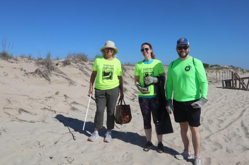 Volunteers clean up Lewes beaches to celebrate National Trails Day ...