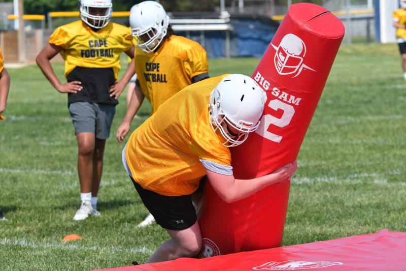 Cape football begins five days of spring practices | Cape Gazette