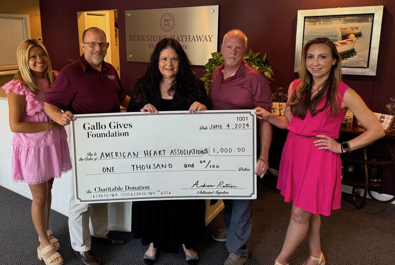 Gallo Gives Foundation presents community donations | Cape Gazette