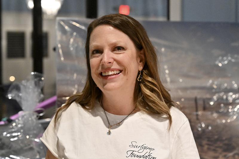 Melanie Liesener, president of the Surfgimp Foundation.