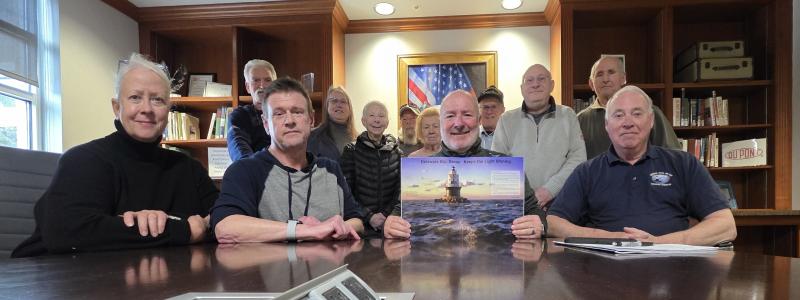 Delaware Bay and River Lighthouse Foundation board members shown are in back (l-r) Gary Glenka, Lois “Charlie” Podedworny, Karen Fischer, Jerry Perrin, Susan Smith, Rick Cullen, Ken Sosne and William “Red” Moulinier. In front are Lane Stone, Rick Ziegler, Ron Parks and John Gordon. SUBMITTED PHOTO
