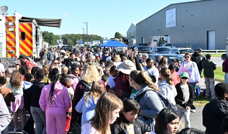Hundreds elementary students enjoyed the 911 Awareness Day.