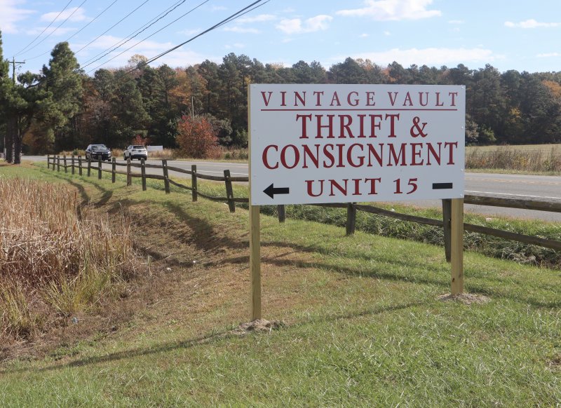 Vintage Vault Thrift and Consignment is located at 23104 Lewes-Georgetown Hwy., Unit 15, in Georgetown.