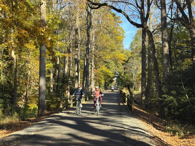 Members of the Delaware Bicycle Council recently discussed mopeds and higher-powered electric bicycles on the state’s trails. Members warned that without restrictions, all e-bike riders may soon be prohibited from using trails. NICK ROTH PHOTO