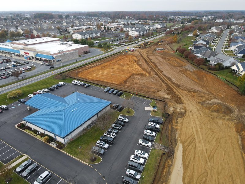 The new roadway will take Old Orchard Road behind existing businesses.