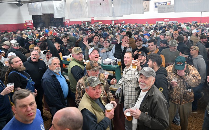 Nearly 900 people attend the event.