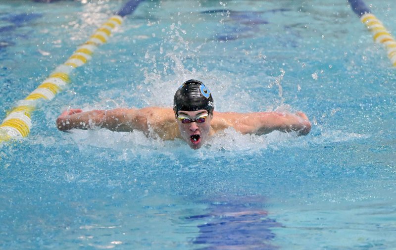 Cape’s Brady Schell places fourth in the 100 fly.