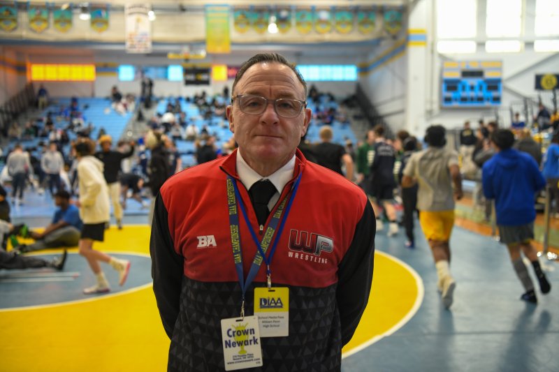 Joe Archangelo is retiring as the William Penn wrestling coach. DAVE FREDERICK PHOTOS