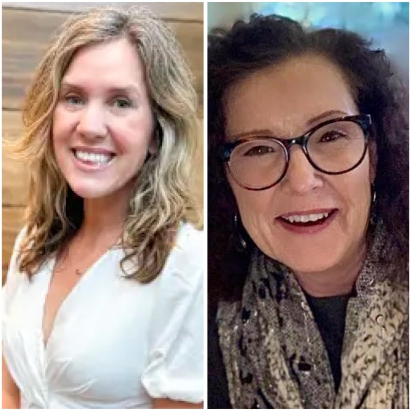 Cape Henlopen School District Board of Education incumbents Julie Derrick, left, and Janis Hanwell will be re-elected in June to their respective seats, Nominating District D and at-large, following uncontested races. SUBMITTED PHOTOS