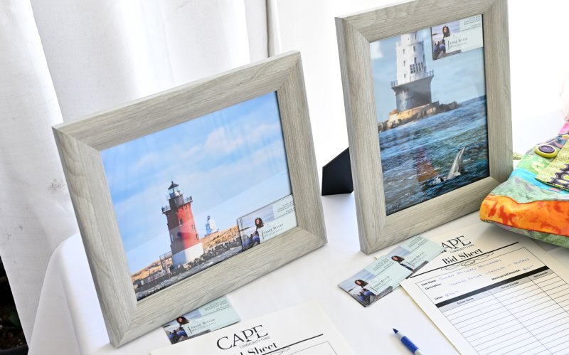 Photographer Susan McLean donated two of her prints to the silent auction.