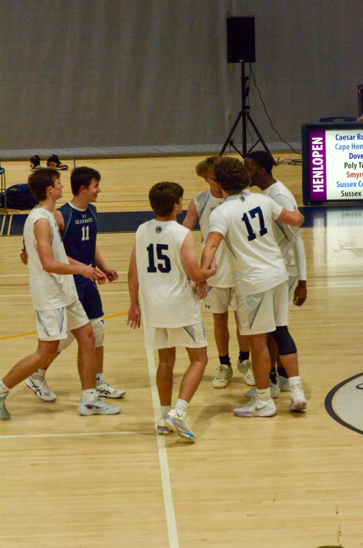 The boys get together to celebrate Mack Lawson’s ace.