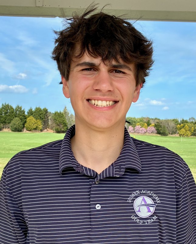 Sussex Academy junior Ryan Dostal won medalist honors in the March 24 opening match for the Seahawks, and he has contributed to team scoring since then. FRITZ SCHRANCK PHOTO